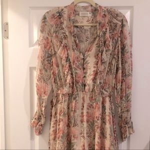 Zimmerman rose floral romper